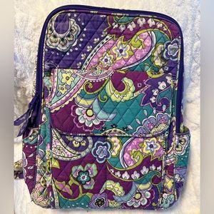 VERA BRADLEY GUC PAISLEY MULTICOLOR BACKPACK